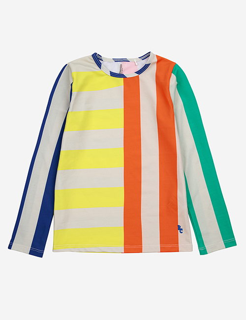 [BOBO CHOSES]Multicolor Stripes swim T-shirt  [2-3Y, 4-5Y, 8-9Y, 12-13Y]
